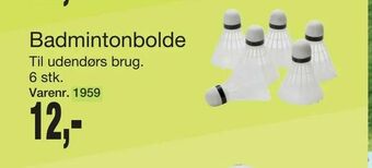Harald Nyborg Badmintonbolde tilbud