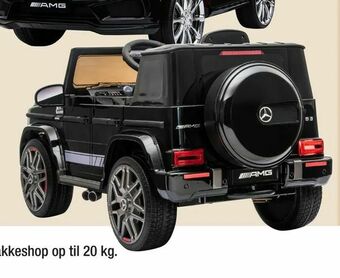 Harald Nyborg Elbil Mercedes AMG G63 12V tilbud