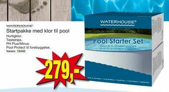 Harald Nyborg Startpakke med klor til pool tilbud