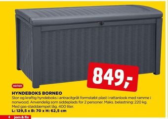 jem & fix Hyndeboks borneo tilbud