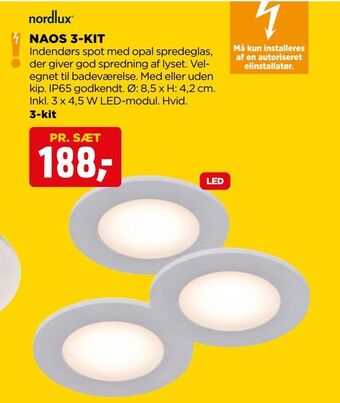 jem & fix Naos 3-kit tilbud
