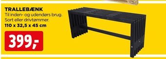 jem & fix Trallebænk tilbud