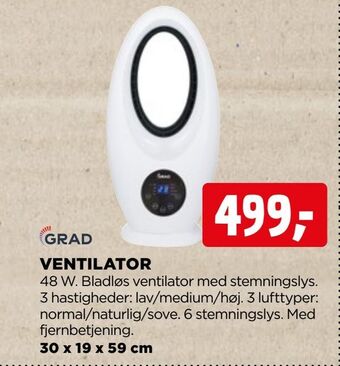 jem & fix Ventilator tilbud