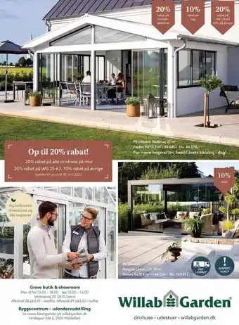 Op til 20% rabat på drivhuse