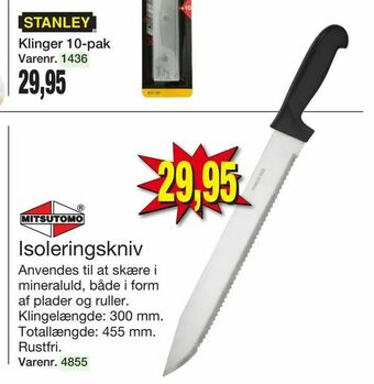 Isoleringskniv