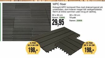 Harald Nyborg WPC fliser tilbud