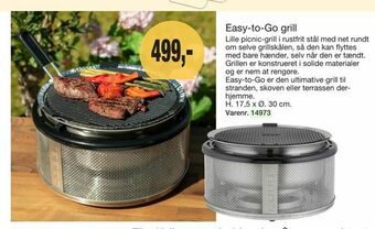 Harald Nyborg Easy-to-Go grill tilbud