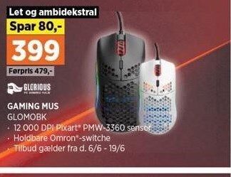 Power Gaming mus tilbud