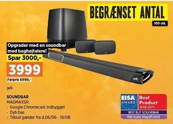Power Soundbar tilbud