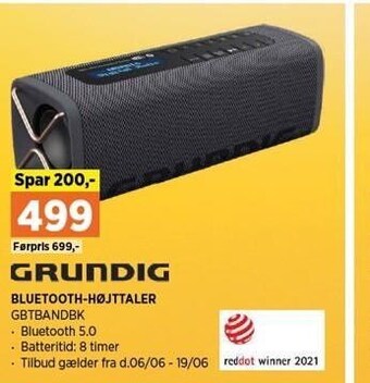 Power Bluetooth-højtaler tilbud