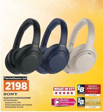 Power Bluetooth hovedtelefoner tilbud
