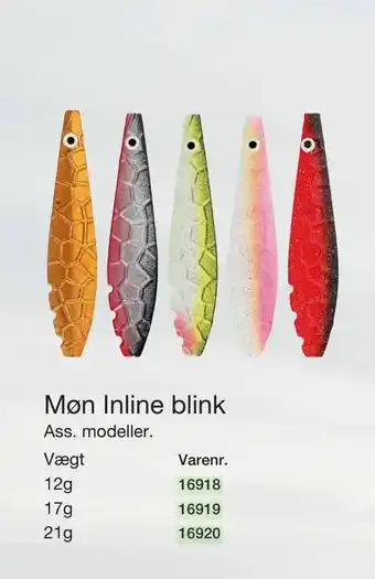 Harald Nyborg Møn Inline blink tilbud