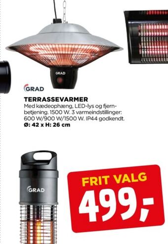 jem & fix Grad terrassevarmer tilbud