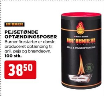 Burner tændposer