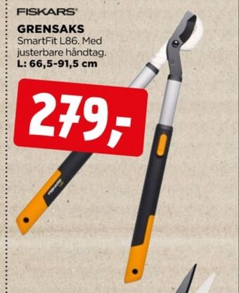 jem & fix Fiskars grensaks tilbud