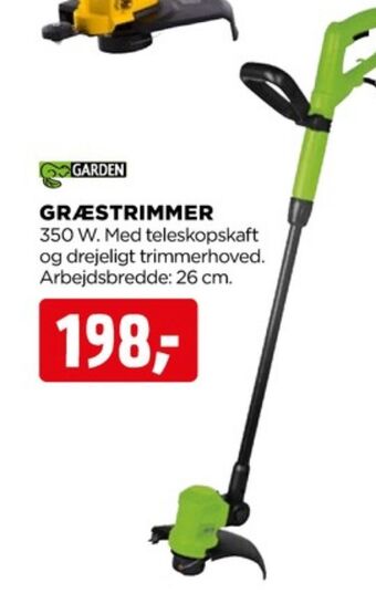 jem & fix Garden græstrimmer tilbud