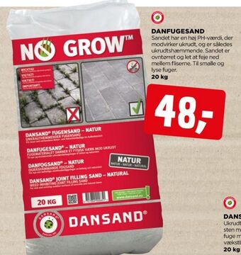 jem & fix Dansand fugesand tilbud