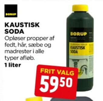 Borup kaustisk soda