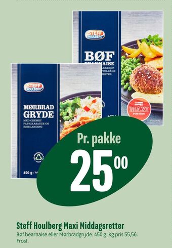 Min Købmand Steff Houlberg Maxi Middagsretter tilbud