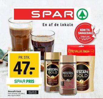 SPAR Nescafé Gold tilbud