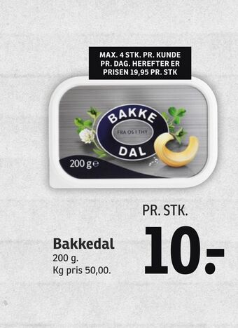 SPAR Bakkedal tilbud