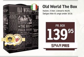 SPAR Old World The Box tilbud