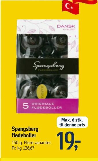 Føtex Spangsberg flødeboller tilbud