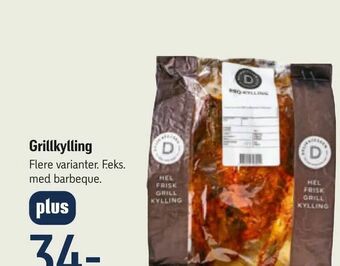 Føtex Grillkylling tilbud