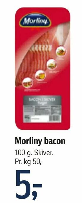 Føtex Morliny bacon tilbud