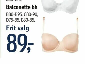 Føtex Balconette bh tilbud
