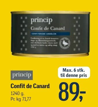 Føtex Confit de Canard tilbud