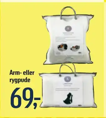 Arm- eller rygpude