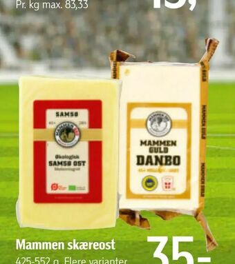 Føtex Mammen skæreost tilbud
