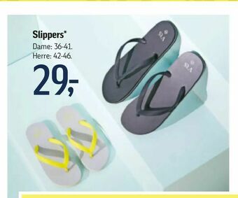 Føtex Slippers tilbud