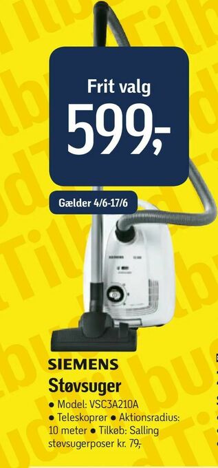 Føtex Støvsuger tilbud