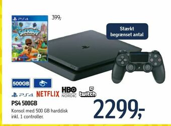 Føtex Ps4 500gb tilbud