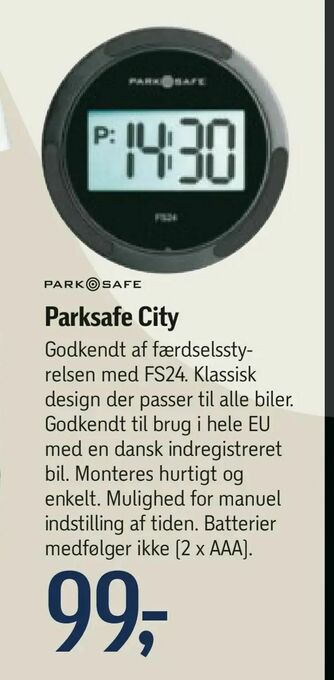 Føtex Parksafe City tilbud
