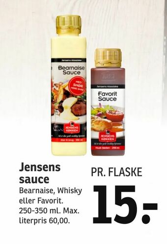 SPAR Jensens sauce tilbud