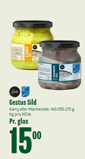 Min Købmand Gestus Sild tilbud