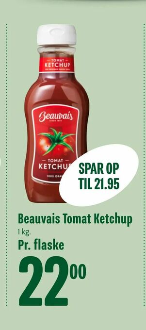 Min Købmand Beauvais Tomat Ketchup tilbud