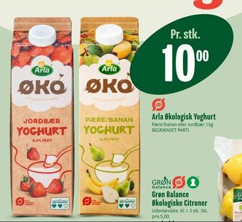 Min Købmand Arla Økologisk Yoghurt tilbud