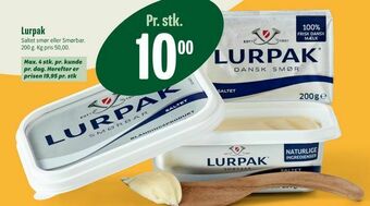 Min Købmand Lurpak tilbud