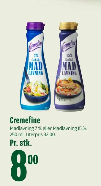 Min Købmand Cremefine tilbud