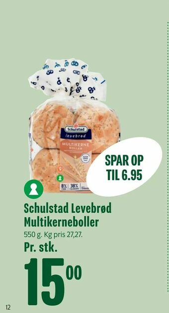 Min Købmand Schulstad Levebrød Multikerneboller tilbud