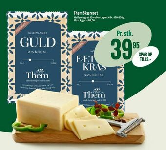 Min Købmand Them Skæreost tilbud