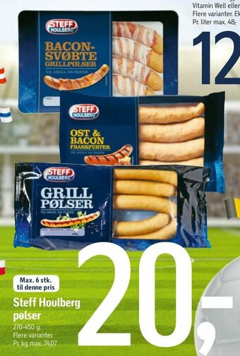 Føtex Steff Houlberg pølser tilbud