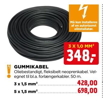 jem & fix Gummikabel tilbud