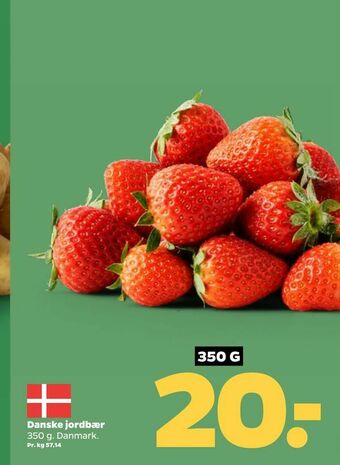 Netto Danske jordbær tilbud