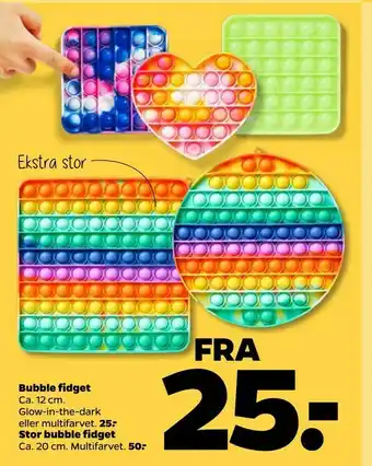 Bubble fidget