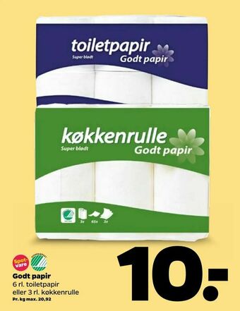 Netto Godt papir tilbud